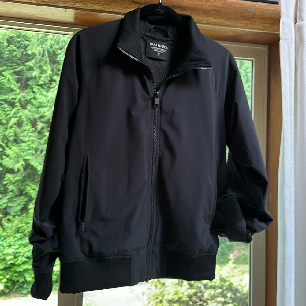 Athleta Brooklyn Bomber Jacket. Like new! Black.